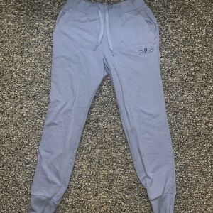 Lavender Fila Joggers